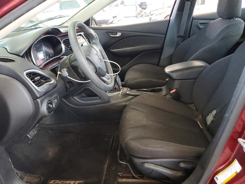 63368186 :رقم المزاد ، 1C3CDFAA6FD375599 vin ، 2015 Dodge Dart مزاد بيع
