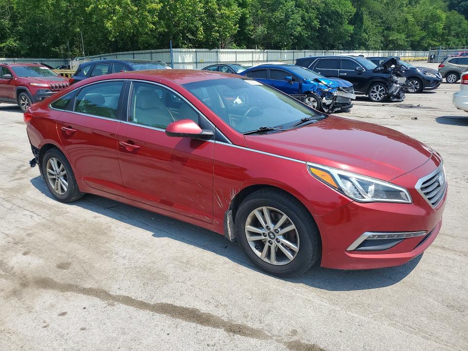 2015 Hyundai Sonata მანქანა იყიდება აუქციონზე, vin: 5NPE24AF2FH161228, აუქციონის ნომერი: 60330756