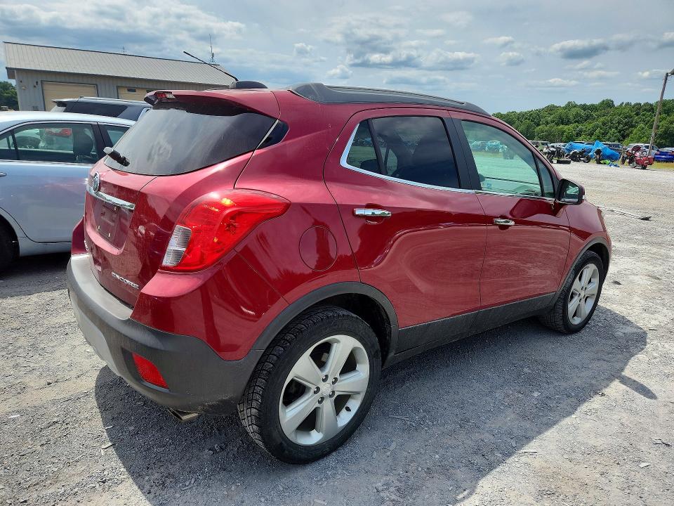 62411666 :رقم المزاد ، KL4CJBSB0FB137841 vin ، 2015 Buick Encore مزاد بيع