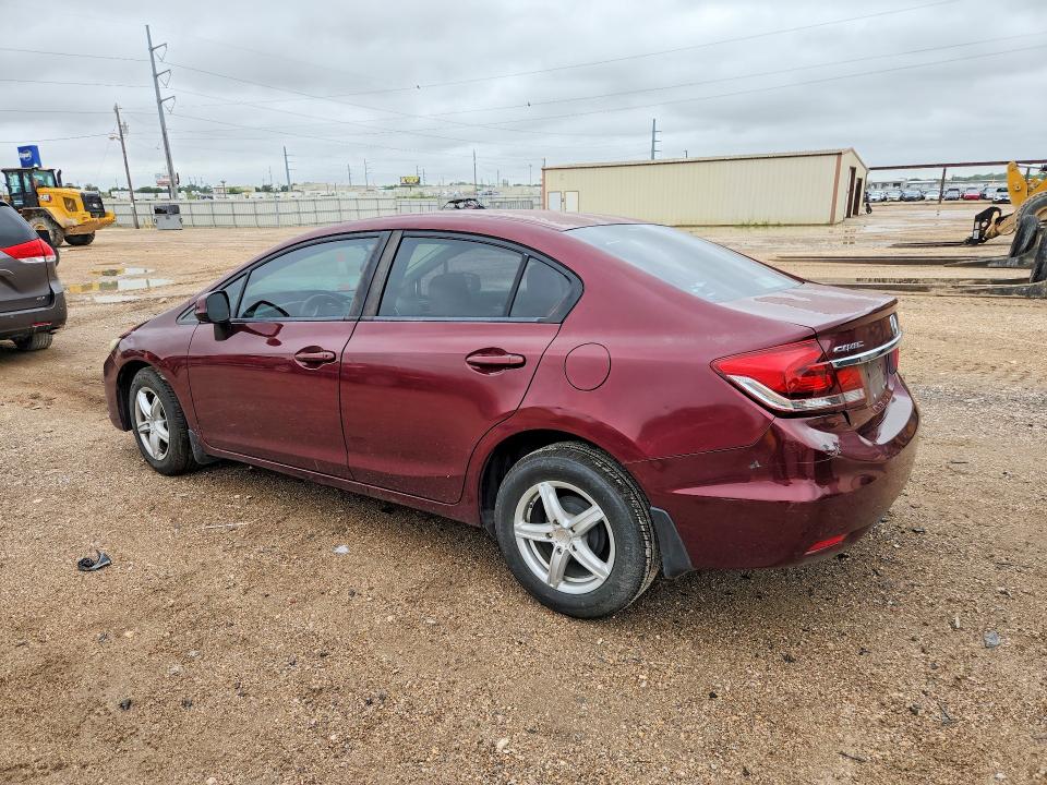61399726 :رقم المزاد ، 2HGFB2F54DH543728 vin ، 2013 Honda Civic مزاد بيع