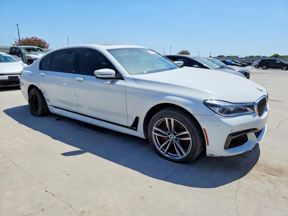 2018 Bmw 750 მანქანა იყიდება აუქციონზე, vin: WBA7F2C53JG423595, აუქციონის ნომერი: 62744216
