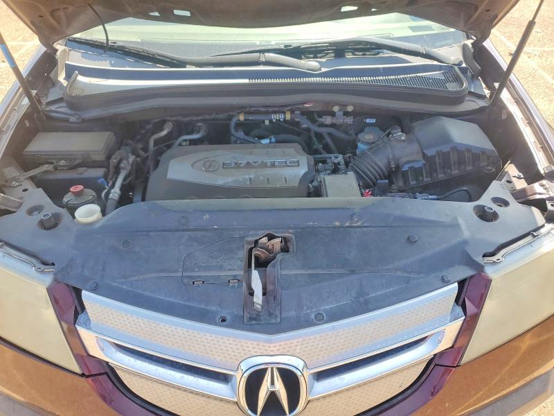 61838956 :رقم المزاد ، 2HNYD28459H502452 vin ، 2009 Acura Mdx مزاد بيع