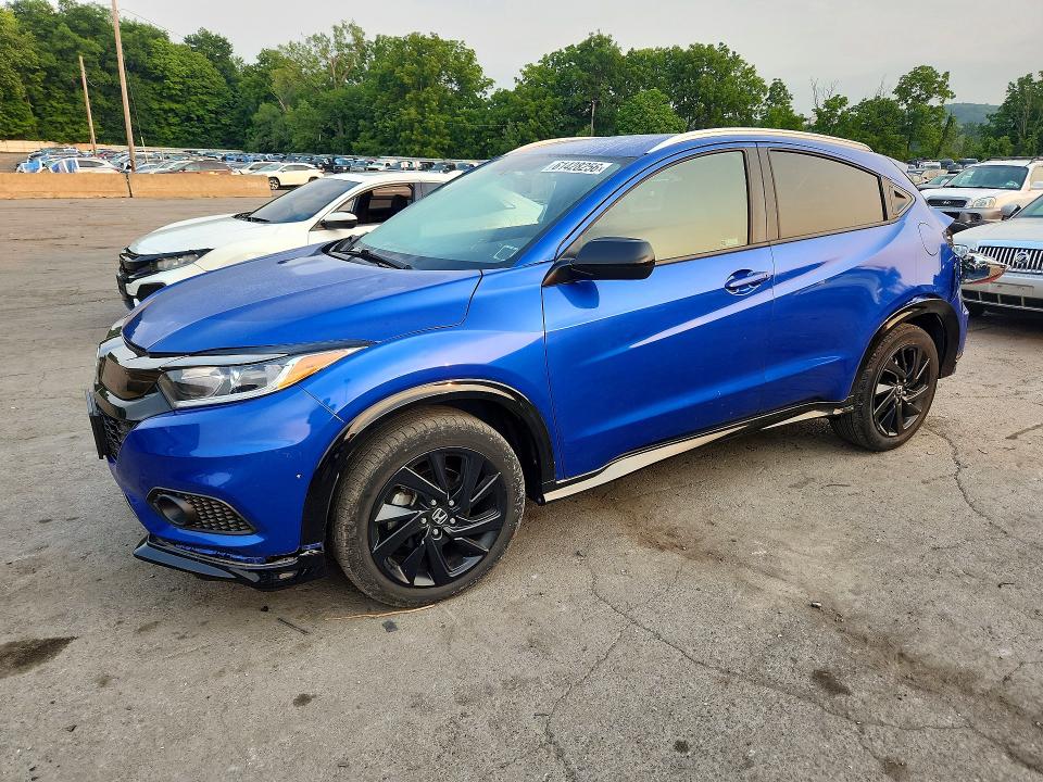 2021 Honda Hr-v მანქანა იყიდება აუქციონზე, vin: 3CZRU6H16MM756439, აუქციონის ნომერი: 61428256
