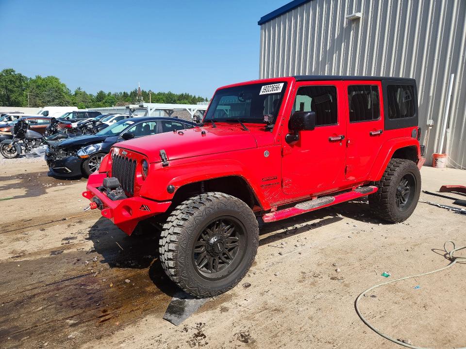 59323656 :رقم المزاد ، 1C4BJWDG9HL536021 vin ، 2017 Jeep Wrangler Unlimited مزاد بيع