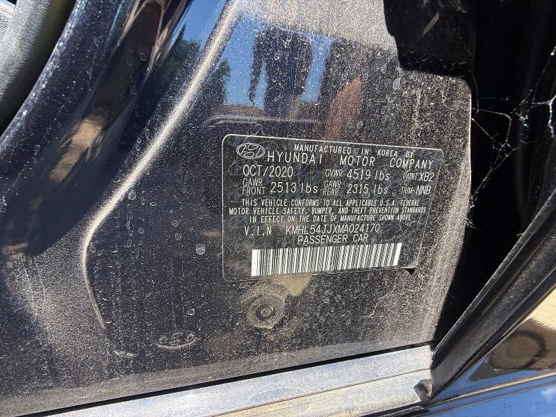 Продажа на аукционе авто 2021 Hyundai Sonata, vin: KMHL54JJXMA024170, номер лота: 62538766
