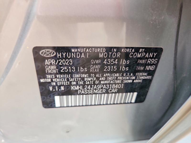 Aukcja sprzedaży 2023 Hyundai Sonata, vin: KMHL24JA9PA318401, numer aukcji: 63352266