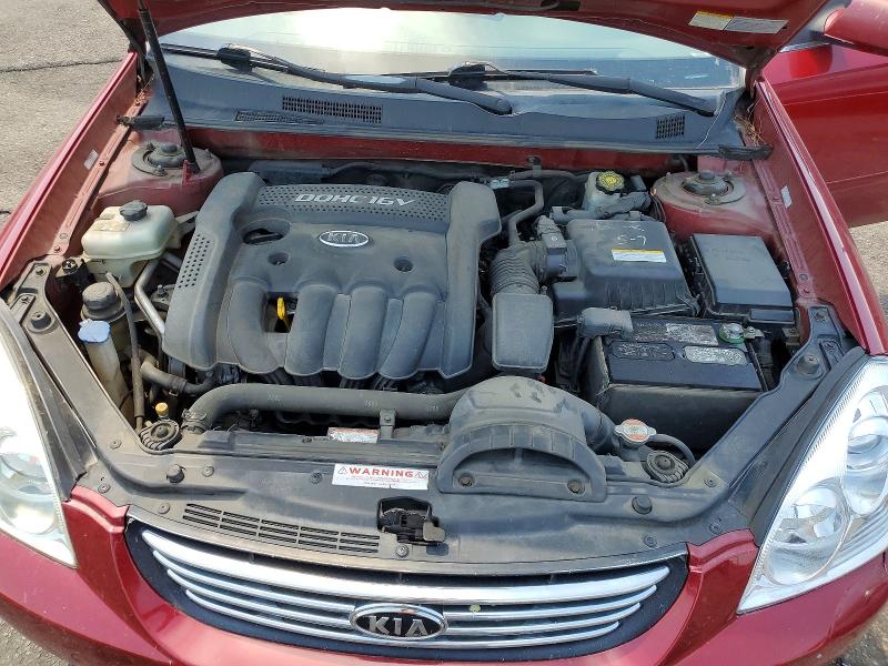 2007 Kia Optima მანქანა იყიდება აუქციონზე, vin: KNAGE123875137596, აუქციონის ნომერი: 59639356