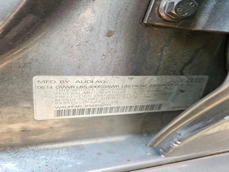 Продажа на аукционе авто 2015 Audi A4, vin: WAUFFAFL3FN004293, номер лота: 60633456