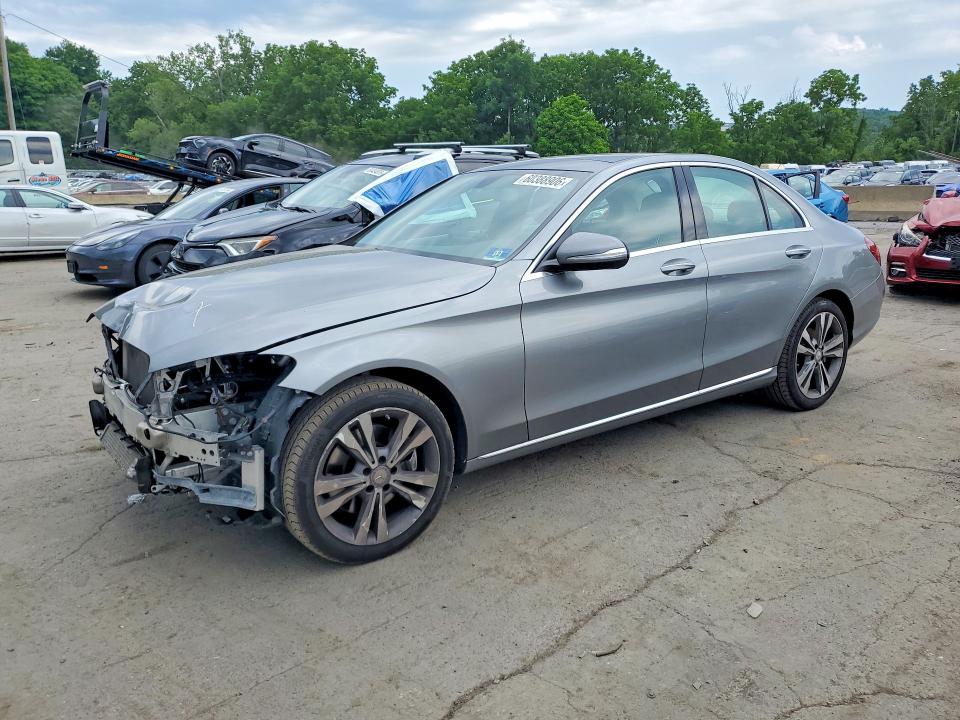 Продажа на аукционе авто 2015 Mercedes-benz C, vin: 55SWF4KB7FU038591, номер лота: 60388906