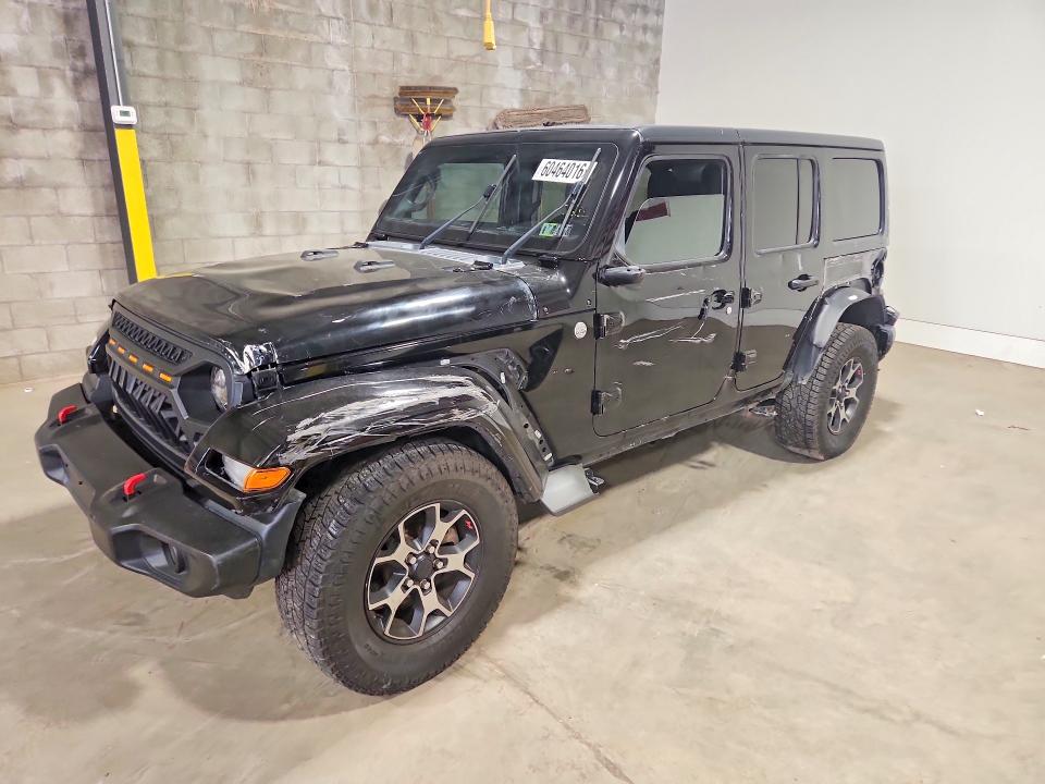 60464016 :رقم المزاد ، 1C4HJXDG0JW274698 vin ، 2018 Jeep Wrangler Unlimited مزاد بيع