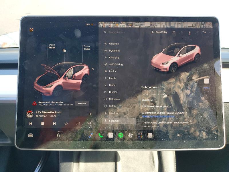Aukcja sprzedaży 2025 Tesla Model Y, vin: 7SAYGDEE8SF235022, numer aukcji: 60657266