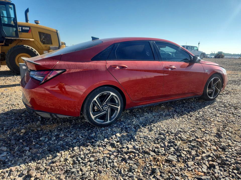 58743336 :رقم المزاد ، KMHLR4AF5MU139984 vin ، 2021 Hyundai Elantra مزاد بيع