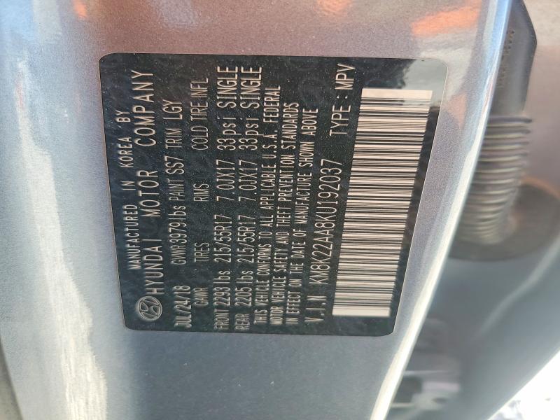 Aukcja sprzedaży 2019 Hyundai Kona, vin: KM8K22AA8KU192037, numer aukcji: 60314976