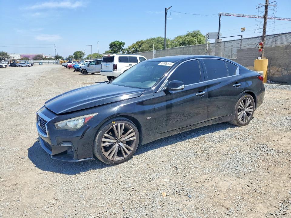 2018 Infiniti Q50 მანქანა იყიდება აუქციონზე, vin: JN1EV7AP0JM366954, აუქციონის ნომერი: 62876576