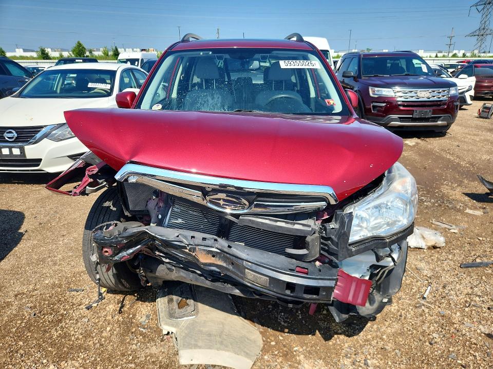 2015 Subaru Forester მანქანა იყიდება აუქციონზე, vin: JF2SJAGC8FH560582, აუქციონის ნომერი: 59355026