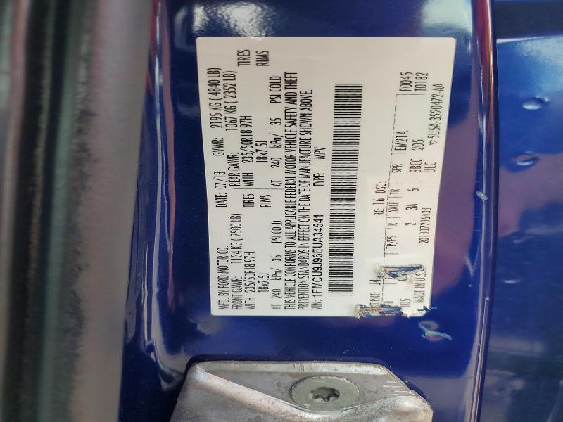 Продаж на аукціоні авто 2014 Ford Escape, vin: 1FMCU9J96EUA34541, номер лоту: 62985946
