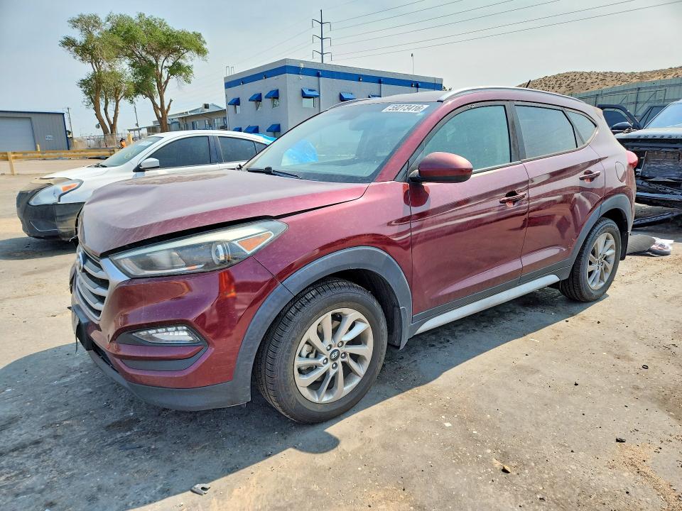 2017 Hyundai Tucson მანქანა იყიდება აუქციონზე, vin: KM8J3CA46HU448774, აუქციონის ნომერი: 59273416