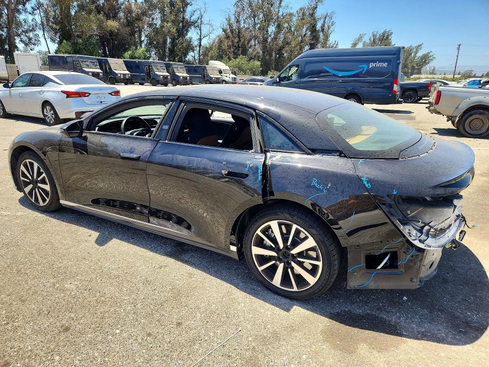 61712706 :رقم المزاد ، 50EA1TEA6RA006702 vin ، 2024 Lucid Motors Air مزاد بيع