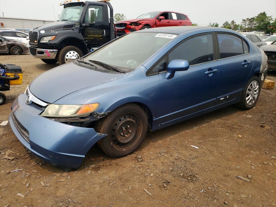 2008 Honda Civic მანქანა იყიდება აუქციონზე, vin: 1HGFA16558L028906, აუქციონის ნომერი: 60395146