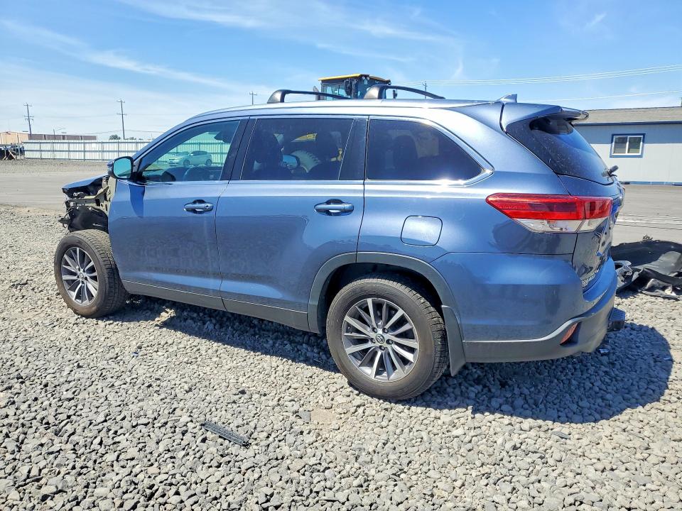 Продаж на аукціоні авто 2019 Toyota Highlander, vin: 5TDJZRFH5KS708949, номер лоту: 60246996