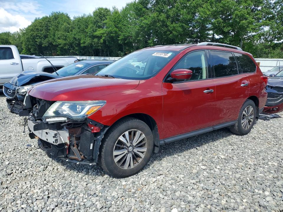59155796 :رقم المزاد ، 5N1DR2MM9JC613147 vin ، 2018 Nissan Pathfinder مزاد بيع