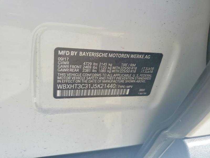 Продаж на аукціоні авто 2018 Bmw X1, vin: WBXHT3C31J5K21440, номер лоту: 77249415