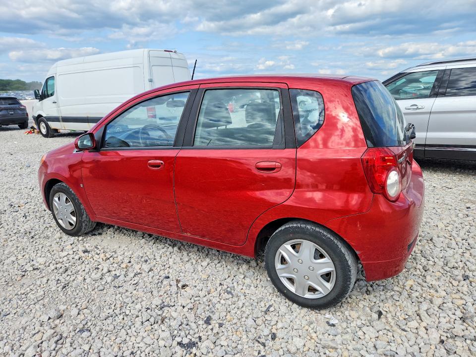62123966 :رقم المزاد ، KL1TD66E29B649802 vin ، 2009 Chevrolet Aveo مزاد بيع