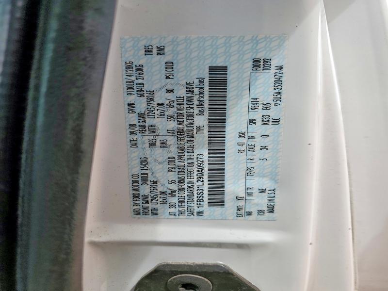 Aukcja sprzedaży 2009 Ford Econoline, vin: 1FBSS31L29DA09273, numer aukcji: 59913316