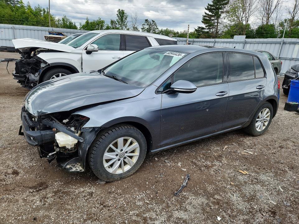2018 Volkswagen Golf მანქანა იყიდება აუქციონზე, vin: 3VWG17AU9JM254176, აუქციონის ნომერი: 60944436