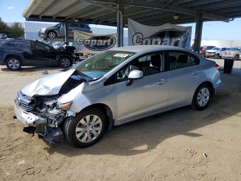 Продажа на аукционе авто 2012 Honda Civic, vin: 2HGFB2F55CH565509, номер лота: 59303296