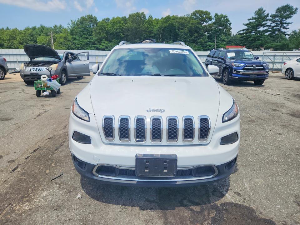 60442596 :رقم المزاد ، 1C4PJMDS1FW646667 vin ، 2015 Jeep Cherokee مزاد بيع