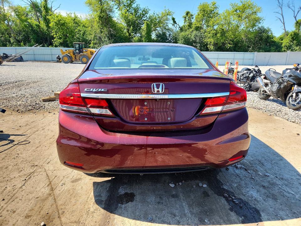 60443266 :رقم المزاد ، 19XFB2F53FE110818 vin ، 2015 Honda Civic مزاد بيع