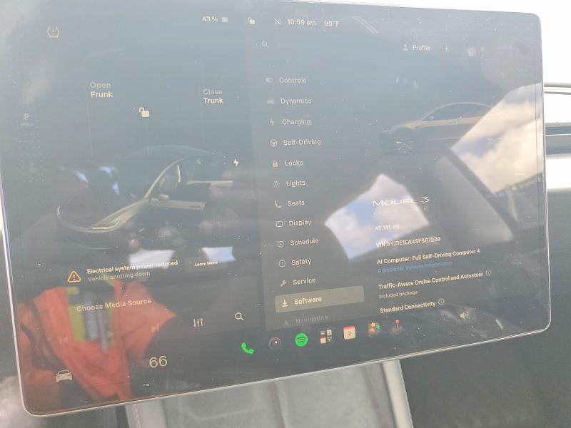 Продаж на аукціоні авто 2025 Tesla Model 3, vin: 5YJ3E1EA4SF887239, номер лоту: 59305806