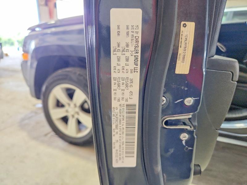 Продажа на аукционе авто 2014 Jeep Patriot, vin: 1C4NJRFB0ED788603, номер лота: 59377636