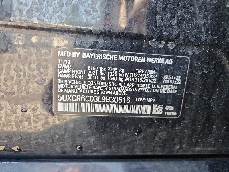 Aukcja sprzedaży 2020 Bmw X5, vin: 5UXCR6C03L9B30616, numer aukcji: 61697646