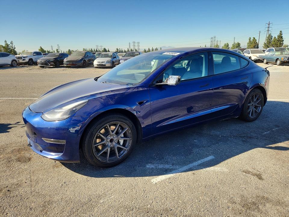 Продаж на аукціоні авто 2021 Tesla Model 3, vin: 5YJ3E1EA5MF075242, номер лоту: 59145486