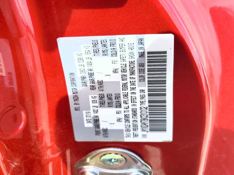 Aukcja sprzedaży 2019 Mazda Mx-5 Miata, vin: JM1NDAM78K0310102, numer aukcji: 62029036