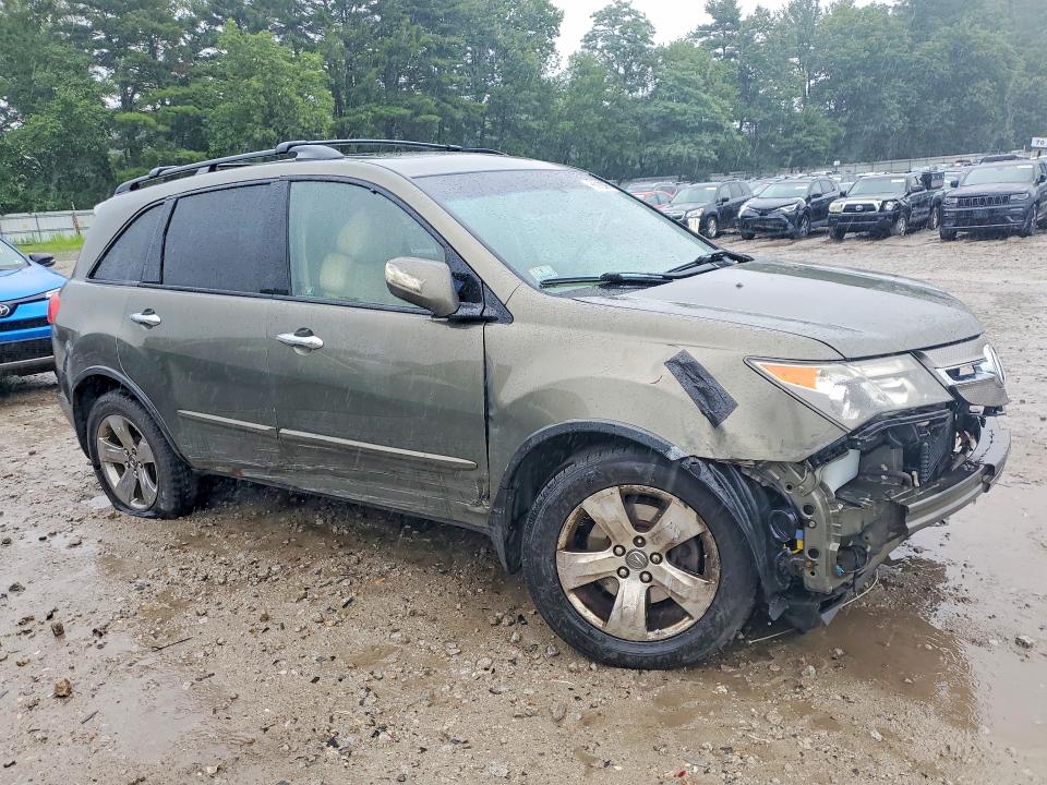 60012866 :رقم المزاد ، 2HNYD28837H527737 vin ، 2007 Acura Mdx مزاد بيع