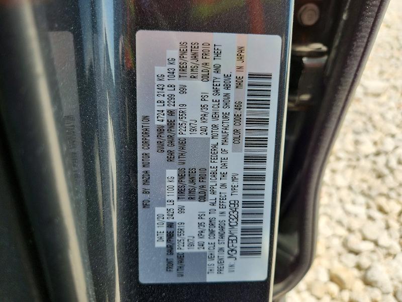 Aukcja sprzedaży 2021 Mazda Cx-5, vin: JM3KFBDM1M0323499, numer aukcji: 61987256