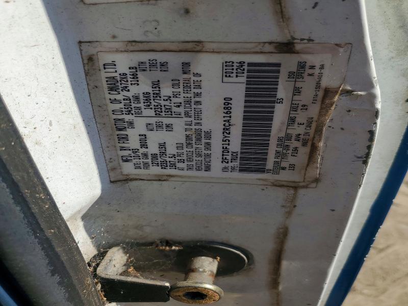 Aukcja sprzedaży 1994 Ford F150, vin: 2FTDF15Y2RCA16890, numer aukcji: 59620266