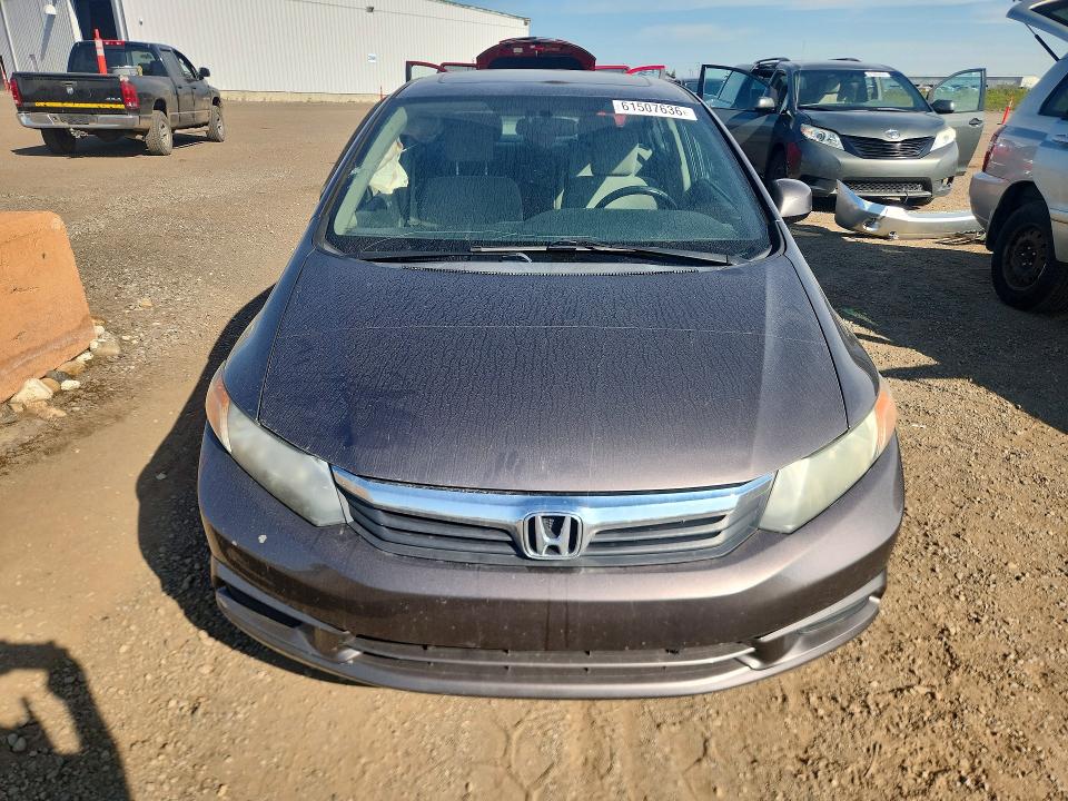 61507636 :رقم المزاد ، 2HGFB2F58CH027208 vin ، 2012 Honda Civic مزاد بيع