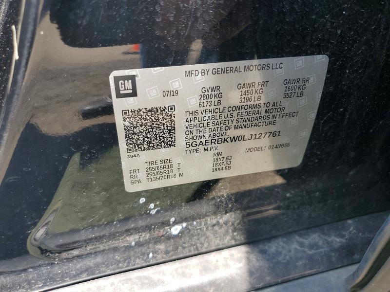 Aukcja sprzedaży 2020 Buick Enclave, vin: 5GAERBKW0LJ127761, numer aukcji: 60699536