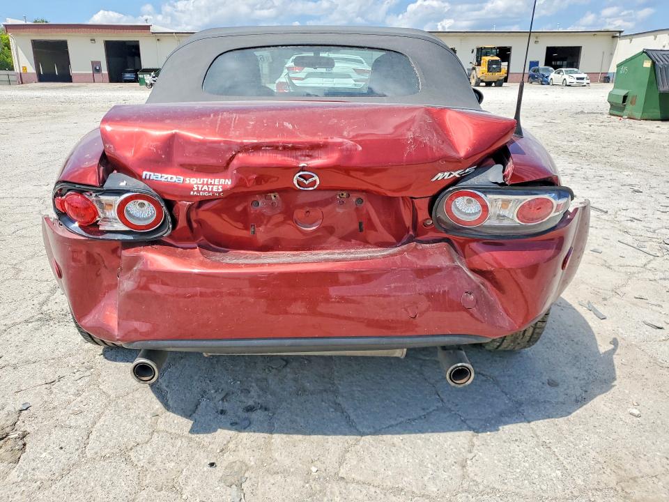 2008 Mazda Mx-5 Miata მანქანა იყიდება აუქციონზე, vin: JM1NC25F180153925, აუქციონის ნომერი: 63160386