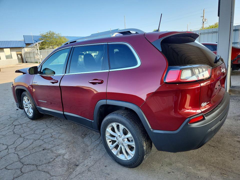 62021816 :رقم المزاد ، 1C4PJLCBXKD110396 vin ، 2019 Jeep Cherokee مزاد بيع