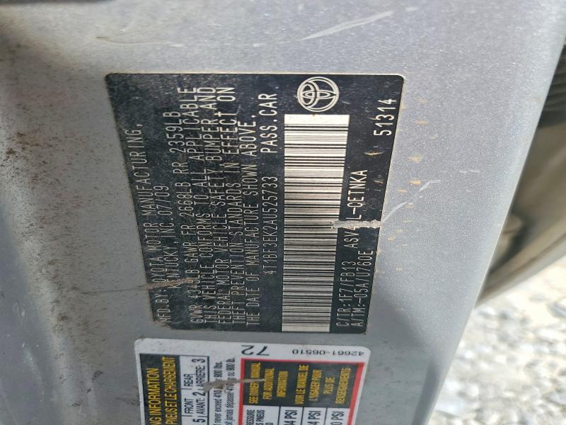 Продажа на аукционе авто 2010 Toyota Camry, vin: 4T1BF3EK2AU525733, номер лота: 61921356