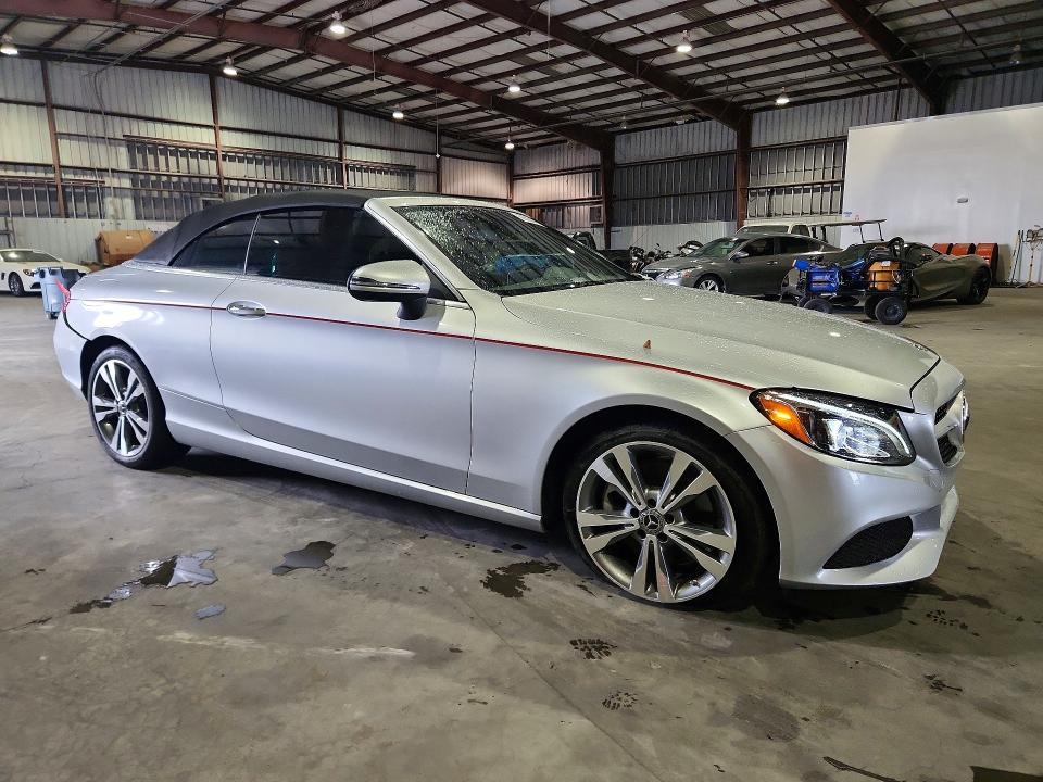 62505036 :رقم المزاد ، WDDWK4KB2JF682295 vin ، 2018 Mercedes-benz C مزاد بيع