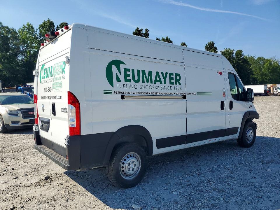 61287596 :رقم المزاد ، 3C6LRVDG2RE106727 vin ، 2024 Ram Promaster 2500 مزاد بيع