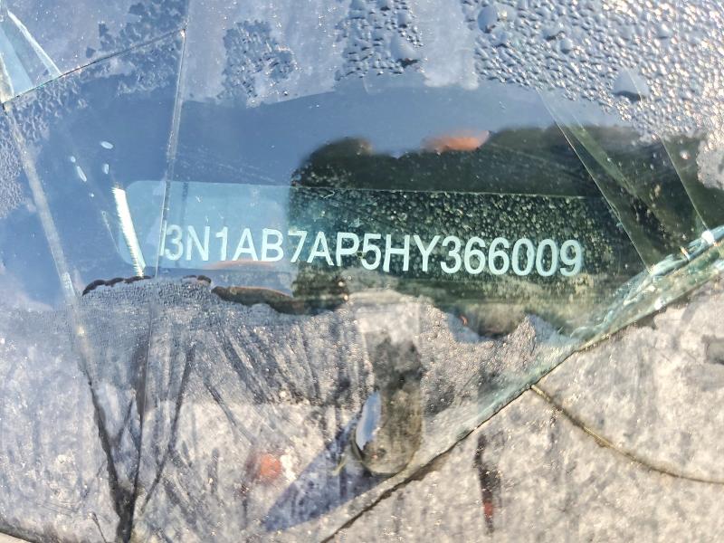 48966026 :رقم المزاد ، 3N1AB7AP5HY366009 vin ، 2017 Nissan Sentra مزاد بيع
