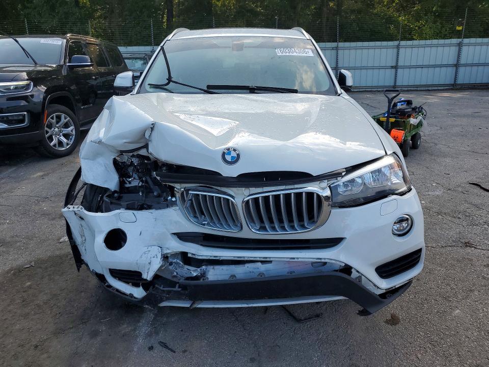 2017 Bmw X3 მანქანა იყიდება აუქციონზე, vin: 5UXWZ7C3XH0V93620, აუქციონის ნომერი: 60304306