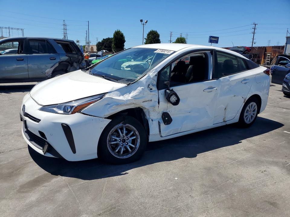 Продаж на аукціоні авто 2021 Toyota Prius, vin: JTDKAMFU4M3152245, номер лоту: 61968316